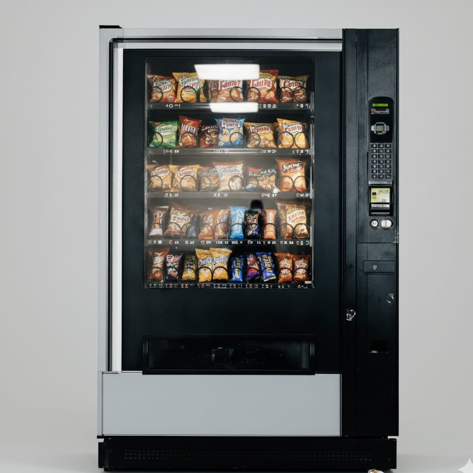 CRANE NATIONAL 455 FROZEN FOOD VENDING MACHINE